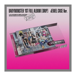 BABYMONSTER DRIP 1st Full Album with Tracking Sealed Baby Monster (Jewel Version)