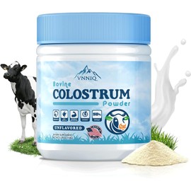 VNNIQ Grass-Fed Bovine Colostrum Supplement Powder for Humans Gut Health: Colostrum for Digestive Balance