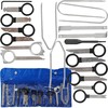 Retoo Unlocking Tool Car Radio Removal Tool 20-Piece Car Radios