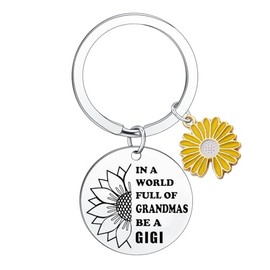 Gigi Keyring Grandma Gifts from Grandson Granddaughter Gigi Gifts for Grandma Birthday Gifts Mother’s Day Gifts for Grandma Best Nana Gift Ideas