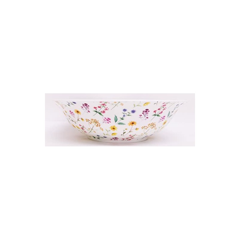 Rainbow Decors Meadow Flowers Large Bowl 9.5" 24 cm Fine