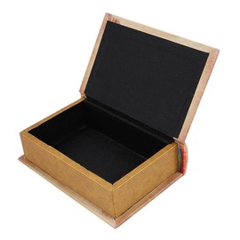 COHEALI Classic Decorative Fake Book Book-shaped Cord Organizer Vintage Faux Books Bookshelf Decoration