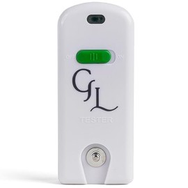 GroundLuxe Grounding Continuity Tester Kit – Battery‑Powered, 15 ft Cord Included – Instantly Test Sheets, Mats, Blankets & Pillowcases for Proper Earthing