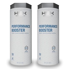 HEX Performance Fabric Booster, Fresh, 100 Load (Pack of 2) - Safe for Activewear, Made for Sensitive Skin, Eco-Friendly