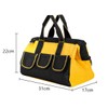 13 Inch Tool Bag, Portable Storage Bag, Multi-Pocket Tool Bag