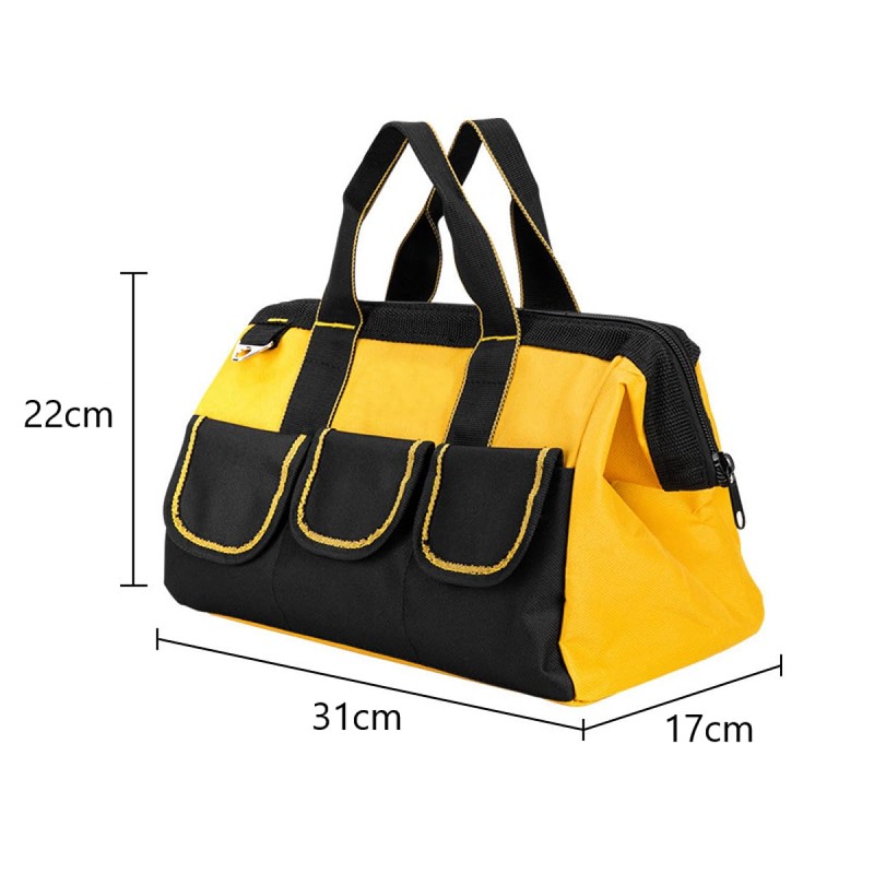 13 Inch Tool Bag, Portable Storage Bag, Multi-Pocket Tool Bag