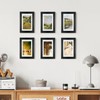 4pcs 6x4in Photo Frame Black Picture Frame Wood Frame Poster