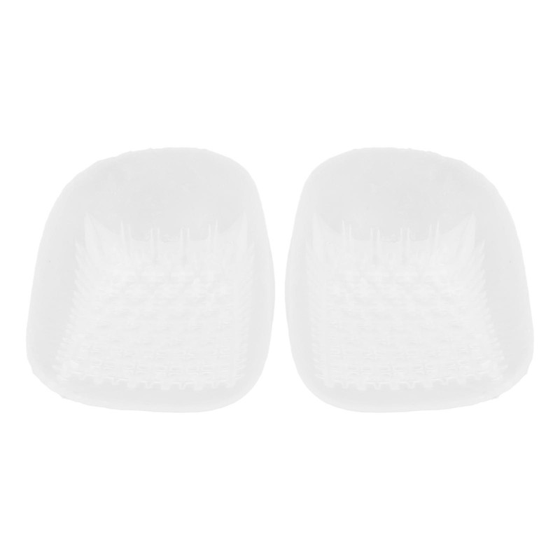 2 Pair Gel Heel Pad Transparent Strong Adhesion Soft Massaging