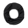 MELLIEX Loop Scarf Women's Soft Tube Scarf Lightweight Basic Round Scarf Neckerchief, black, Unit size