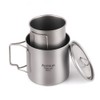 Aomiun Ultralight Titanium Cup Outdoor Portable 2PCS Cup Set 350ml