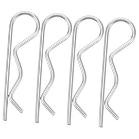 DOITOOL 30pcs Stainless Steel Hitch Pin Assortment Kit Spring Retaining Wire Pins for Trailer Hitch