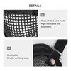 Half Face Mesh Mask Adjustable with Ear Protection Mesh Mask