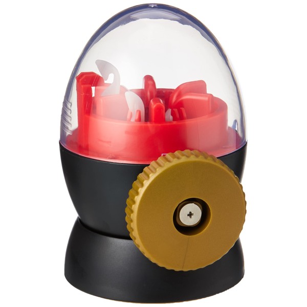 Addi Egg-Cord Knitting Machine, Black Red, One Size