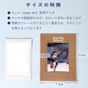 Paper Entrance Photo Frame for Cheki, 20 Pieces, Kraft Cardboard,