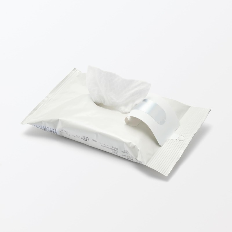 無印良品 水のいらないシャンプーシート ・12枚／約250×200mm 84473388