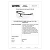 Uvex Superfit Lens Safety Glasses, Clear