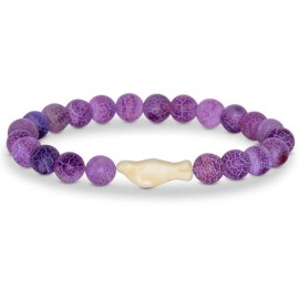 Fahlo Glide Seal Tracking Bracelet - Coral Reef Violet