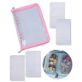 GrooveM Acsta Case, Storage, Album, Cheki Book, Collect, Refill, File, Pressuring Goods, Carry, Carry, Ota Active Goods, Book (A6, Pink)