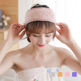 Basic Kitty Facial Headband Towel Pink/ONE
