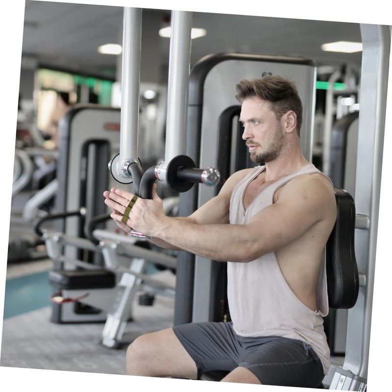 SUPVOX Pair Lifting Gloves Barbell Palm Pads Non-Slip Sports Gloves