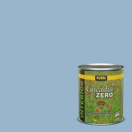Rodda Paint CASCADIA ZERO Interior Semi-Gloss Paint & Primer in One, Quart, John's Blue