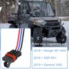 DKARDU Pulse Power Plug Pigtail Connector for Polaris Ranger XP