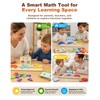 Wooden Fraction Manipulatives, Fraction Tiles & Circles,Montessori Math Toys for