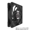 AINEX PF-P12E-BK-PWM Case Fan with Ultra Heavy Duty Bearings, 4.7