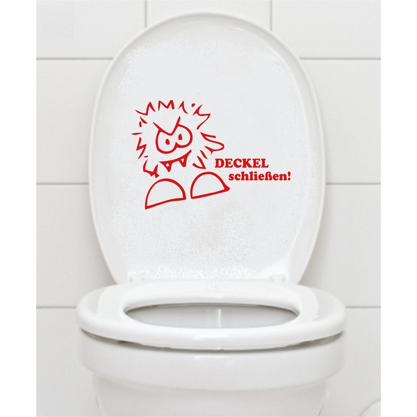 Mabi-IN-Design B412 Toilet Sticker with Close Lid 16 x 23