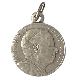 Medal of Pope Leo XIV° (Papst Prevost) / St. Peter Square, Rome, 100% Made in Italy