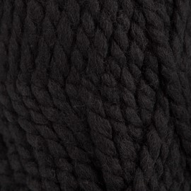 10 Skeins of Sensy Wool Ease Yarn, 3.5 oz, 66 Yards, Gauge 6 Super Bulky (Black)