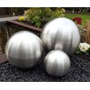 Jürgen Bocker Garden Ambiente Decorative Baubles Set of 3 Stainless