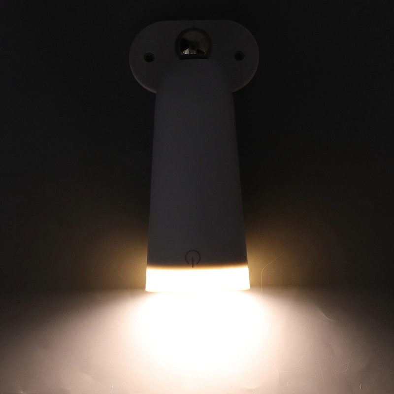 Magnetic LED Wall Light Removable Cordless 360 Degree Rotate Magnetic