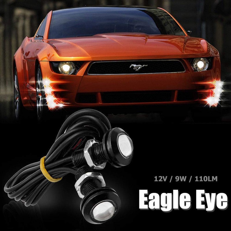 LED Eagle Eyes, Maso 2 Pcs 12V 9W Car Daytime