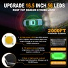 ASPL 16.5 Inch Roof Top Beacon Emergency Strobe Light with