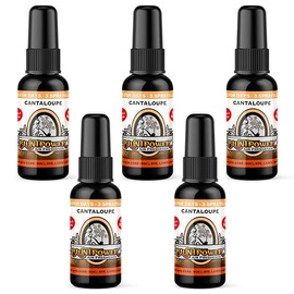 BluntPower (Cantaloupe, 5 Pack) Concentrated Air Freshener - Premium Oil Based Air Freshener Spray For Home and Car - Long-Lasting Bathroom Spray, Car Freshener, & Odor Eliminator Spray