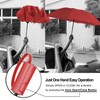 LANBRELLA Umbrella Compact Inverted Folding Umbrellas Auto Open Auto Close