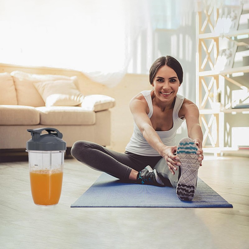 Accessories for Compatible with Nutribullet, Flip Top to-Go Lid for