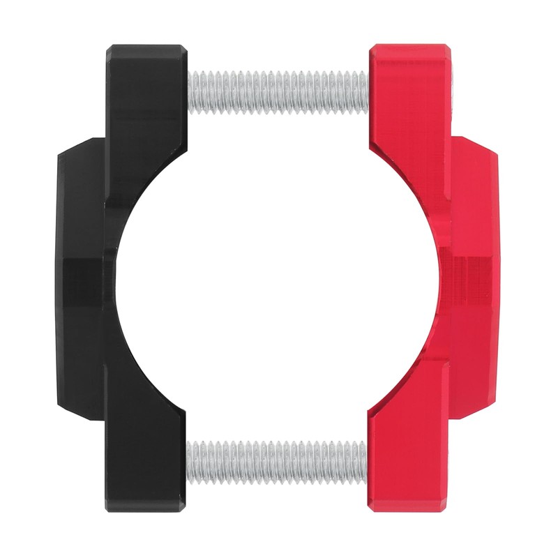 Windance 2pcs Motorcycle Bumper Clamp Bracket, Driving Fog Lights Holder,