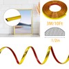 Gold Peel and Stick Trim Molding, 10Ft Premium Wall Ceiling