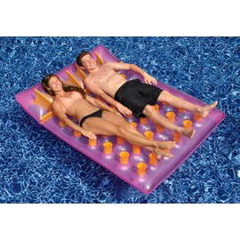 Swimline Double Mattress, Purple