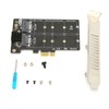 Adapter Card M.2 SATA to PCIE Dual Disk Array Card