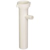 Eastman 35311 Flanged Branch Tailpiece with Slip-Joint Connection 1-1/2 inch x 8 inch, White