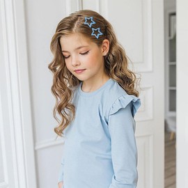 Colourful Luminous Star Hair Clips, Women's Small Pentagram Hair Clips, Hair Accessories, Glow in the Dark Star, Y2k Accessories Hair Clips, Pack of 10