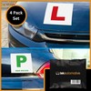 Tek Automotive Magnetic L and P Plates - 4 Pack