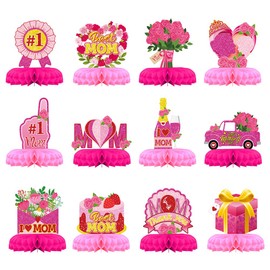 Mother's Day Party Decoration Honeycomb Ornaments