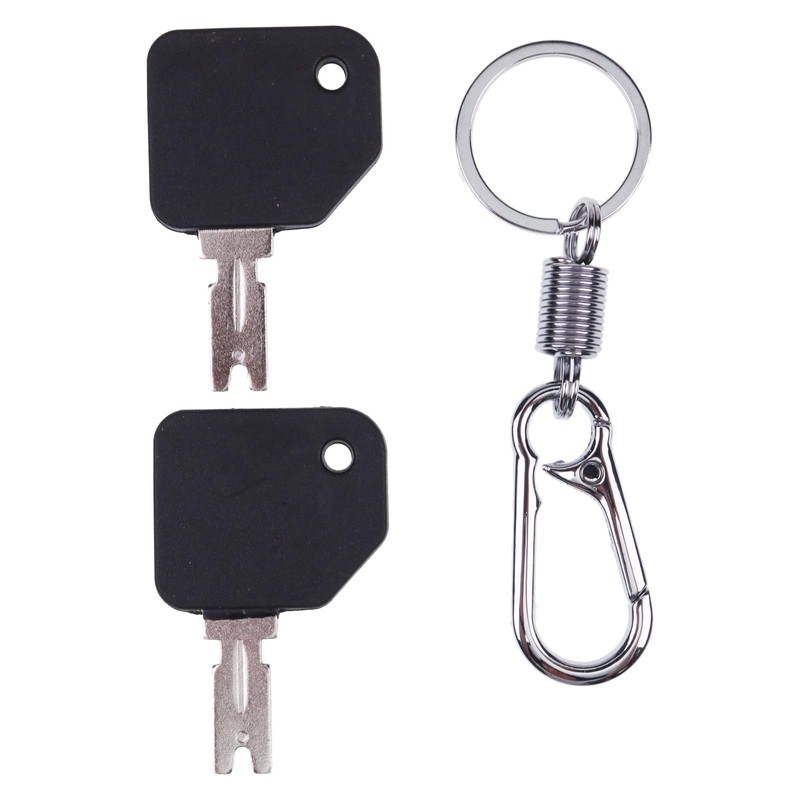 ZTUOAUMA 2X Forklift Keys #166 186304 1430 with Plastic Handle