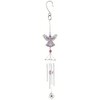 Carson Home Accents CHA63156 Pewterworks Angel Crystal Wind Chime