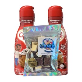 Candy Freezer Rich & Creamy Flavor Liquid Coffee Creamer with Candy Freezer 1 oz. Freeze Dried Ice Cream Bites (Mocha Peppermint) - Candy