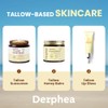 DERPHEA Organic Beef Tallow Lip Balm – 8H Moisturizing for